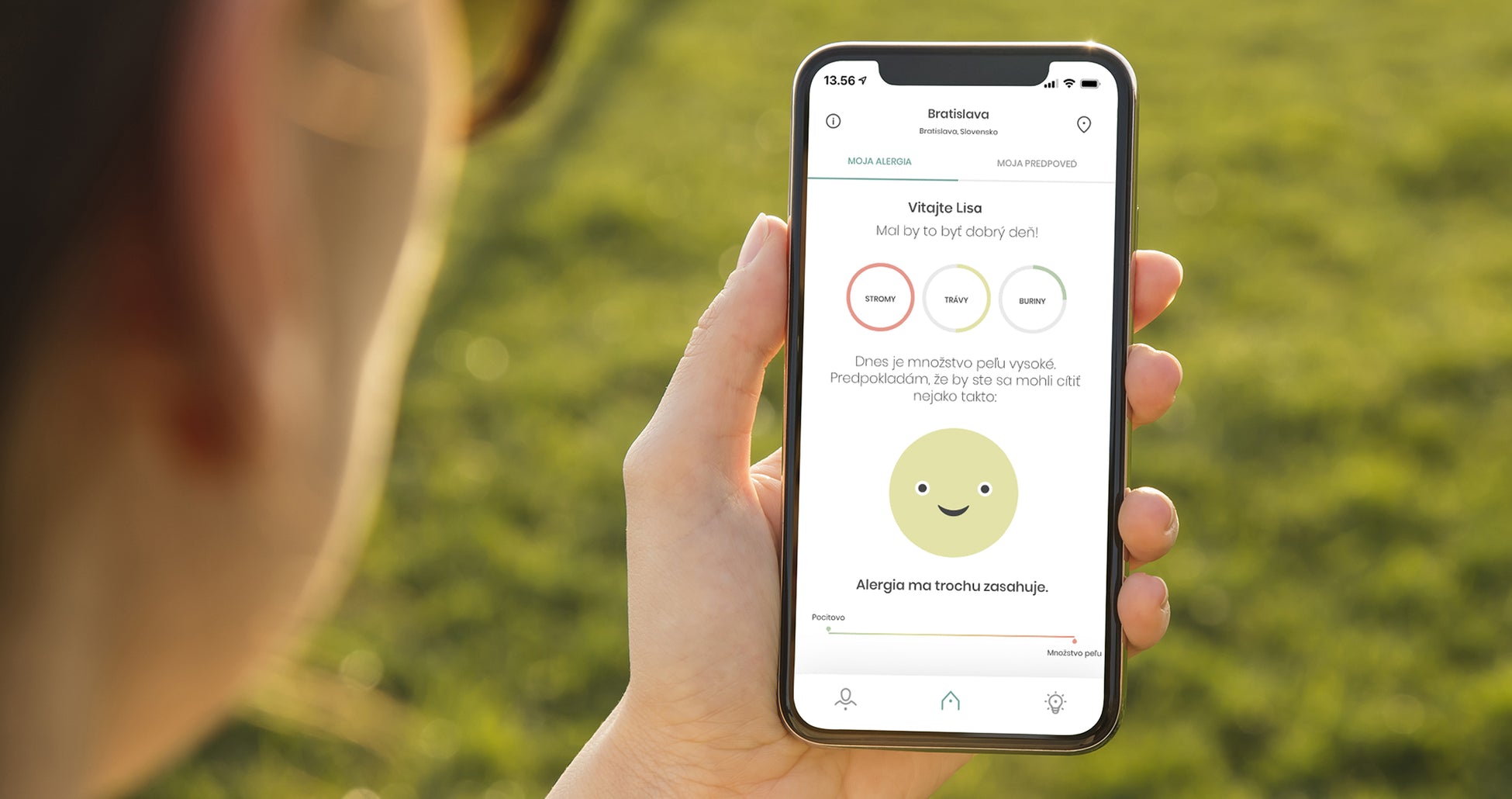 Try our allergy app